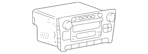 Tape recorder, radio Lexus IS200 IS300 99-05