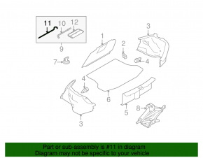 Nissan Versa 10-12 Jack Handle