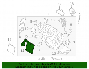 Ford Ecosport 18-22 Evaporator