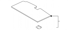 Ford Explorer 20 Trunk Floor - Black