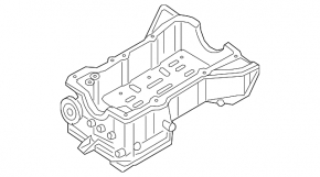 Oil pan VQ35DE 3.5 Nissan Pathfinder 13