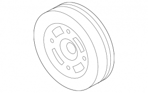 Crankshaft Pulley Subaru Legacy 15-19 2.5
