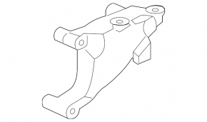 Engine mount bracket right Chevrolet Cruze 16-