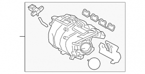 Intake manifold Toyota Venza 21-