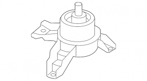 Engine mount right Hyundai Sonata 11-14 2.4