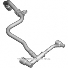 Pipe for resonator Chevrolet Camaro 16-23 2.0