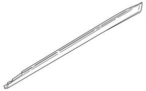 Lower left threshold for BMW 7 Series G70 2020 750e xDrive