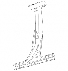 Toyota Rav4 22-25 right center pillar