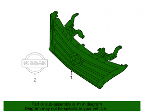 Radiator grill grill Nissan Sentra 13-15
