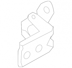 Door hinge lower rear left Kia Sorento 16-20