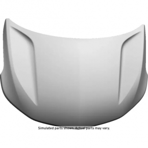Hood naked Chevrolet Equinox 18- aluminum