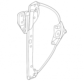 Window lift mechanism rear left Audi A3 22-26