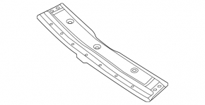 Metal roof for Mercedes C-class W205 15-18 with panoramic windows, on the body, dented
