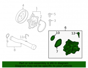Thermostat Housing Mini Cooper Countryman R60 10-16