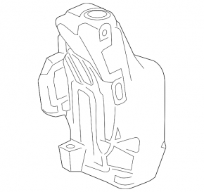 Chevrolet Cruze 11-16 windshield washer reservoir bare