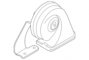 Volvo XC60 18-25 High Beam Signal with Bracket