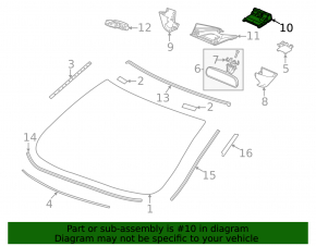 Lane Keeping Camera for Honda Civic XI FE/FL 22-23 4D