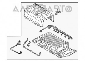 VVB housing Kia Optima 11-13 hybrid