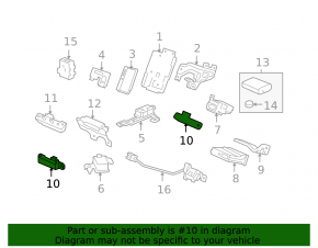 Antenna keyless Acura ILX 13-15