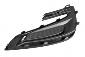 Left front bumper grille for Buick Encore 17-22 without fog lights, structure