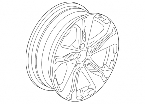 Set of disks R17 4pcs Honda CRV 17-19
