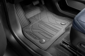 Set of mats Chevrolet Bolt EUV 22-23 rubber black with Chevrolet logo