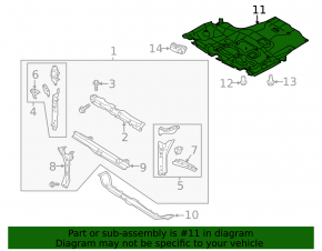 Engine protection Subaru Outback 15-19