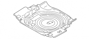 Mitsubishi Outlander 22-25 trunk floor trim