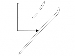 Windshield molding right Toyota Sienna 21-25