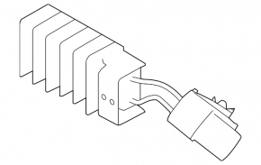 DRL resistor Subaru Forester 17-18 SJ 2.5 3 contacts
