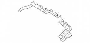 Upper trunk opening sensor bracket for Mercedes X167 GLS 450 20-23