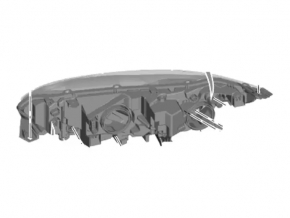 Front right headlight Ford Transit Connect MK2 13-25