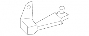 Door hinge center rear right Ford Transit Connect MK2 13-23
