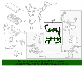 Lincoln MKC 15-19 engine wiring