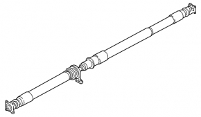 Cardan shaft driveshaft Mazda CX-30 20- 2.5 AWD