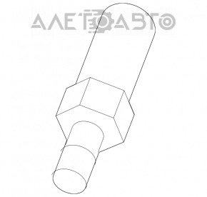 Lambda probe right second Porsche Cayenne 958 11-17 3.6