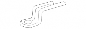 Upper left radiator bracket for Toyota Prius 30 10-15 (metal)