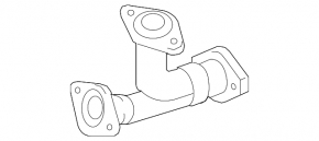 Downpipe Toyota Sienna 11-16 3.5 AWD