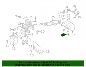 Subaru B10 Tribeca Air Flow Meter