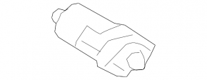 Volvo XC40 19-25 driver's seat longitudinal adjustment motor with bracket
