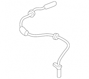 Rear left ABS sensor BMW X1 F48 19-22