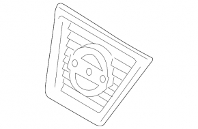 08-10 Nissan Rogue grille