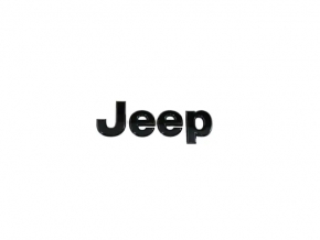 Jeep Cherokee KL 19-21 Hood Emblem Glossy Black