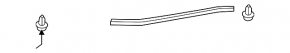 Hood seal right Honda HR-V 16-22 large