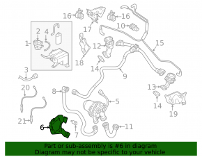 Air Pump Bracket Audi Q7 4L 10-15