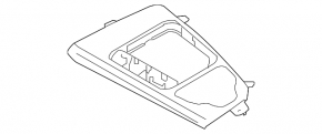 Audi Q5 center console trim 80A 18-20