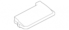 Toyota Prius V 12 Underhood Fuse Box Cover