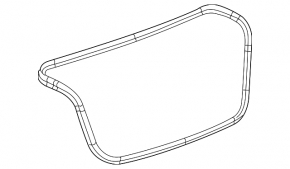 Chevrolet Cruze 11-16 Trunk Lid Seal