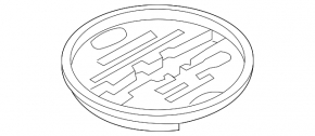 Foam plastic for Porsche Panamera 10-16 tool round