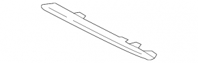 Upper right radiator grille molding for Mercedes C-class W205 15-21 chrome